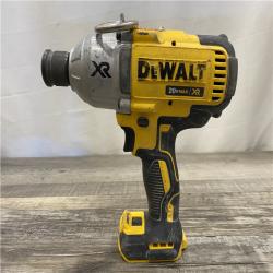 AS-IS DEWALT 20V MAX XR Cordless Brushless 7/16 in. High Torque Impact Wrench with Quick Release Chuck (Tool Only)