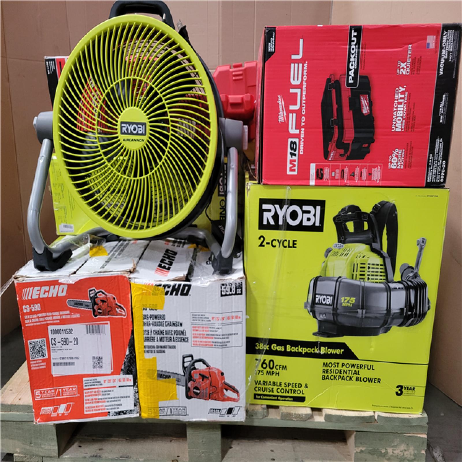 CALIFORNIA AS-IS TOOL PALLET