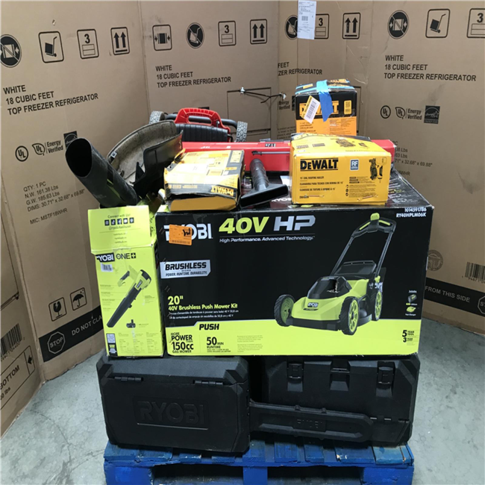 CALIFORNIA AS-IS TOOL PALLET