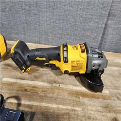 HOUSTON LOCATION - AS-IS DeWalt 60V Cordless 4-1/2 to 6 in. Grinder Kit (Battery & Charger)