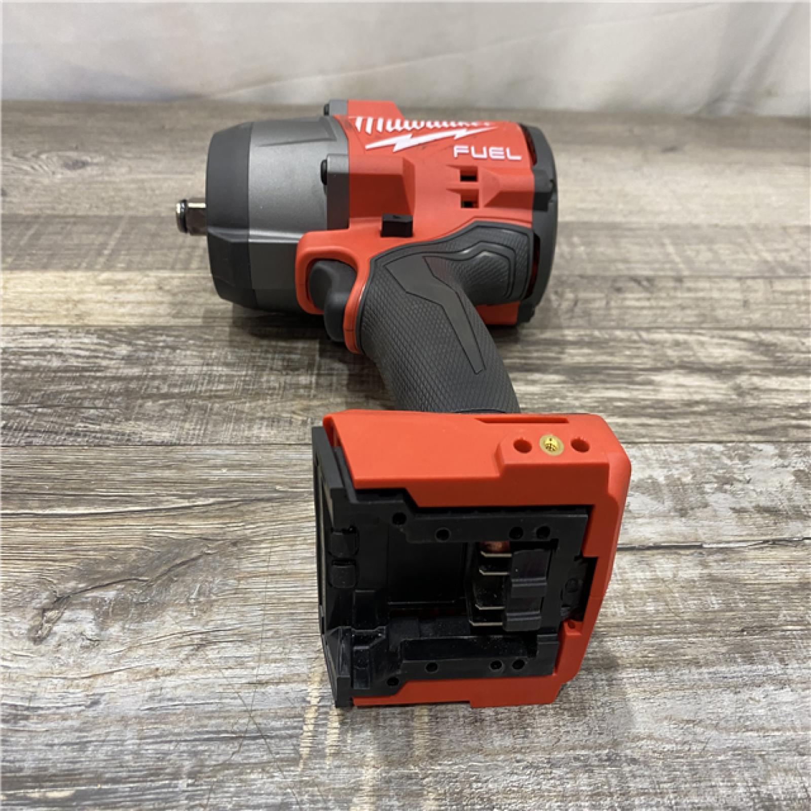AS-IS Milwaukee FUEL 18V Lithium-Ion Brushless Cordless 1/2 in. Impact Wrench with Friction Ring (Tool-Only)