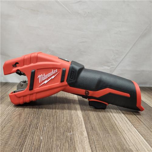 AS-IS- Milwaukee M12 12V Lithium-Ion Cordless Copper Tubing Cutter (Tool-Only)