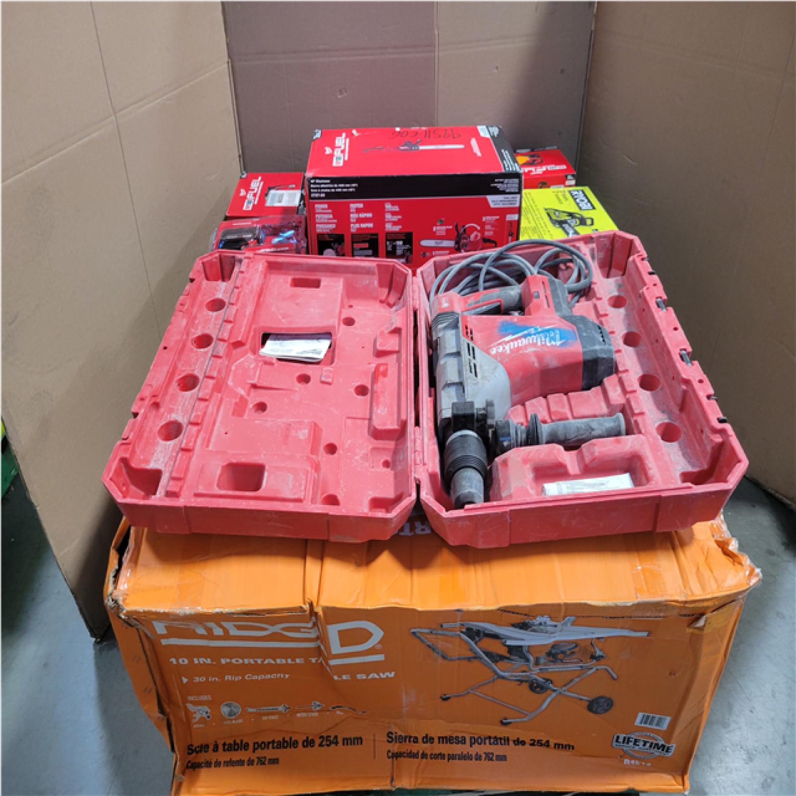 CALIFORNIA AS-IS TOOL PALLET