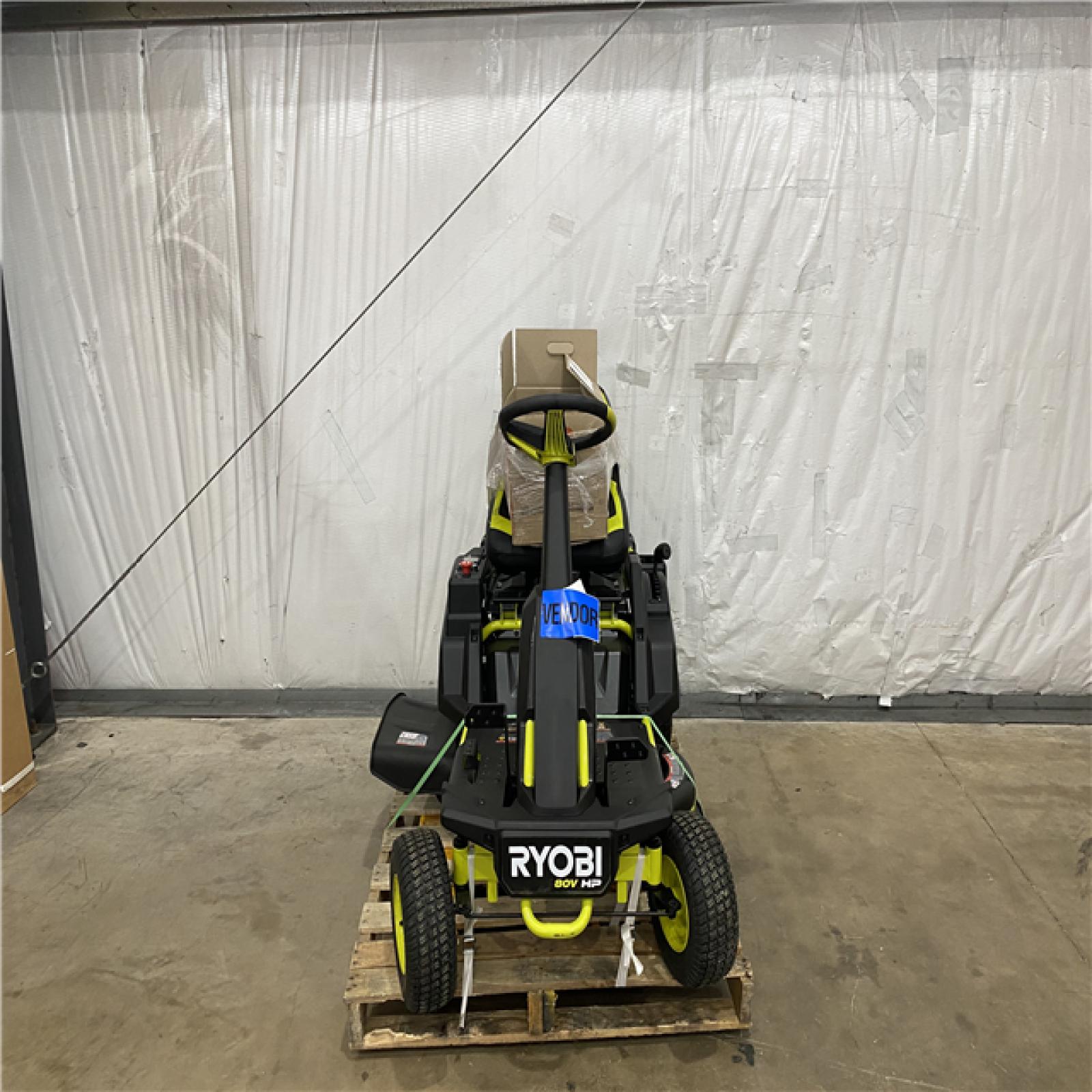 Houston Location - AS-IS Ryobi 80V HP Brushless 30in. Riding Lawn Mower