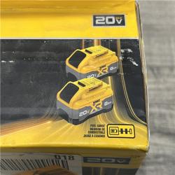NEW - DEWALT 20V MAX XR Lithium-Ion 8.0 Ah Battery Pack (2-Pack)
