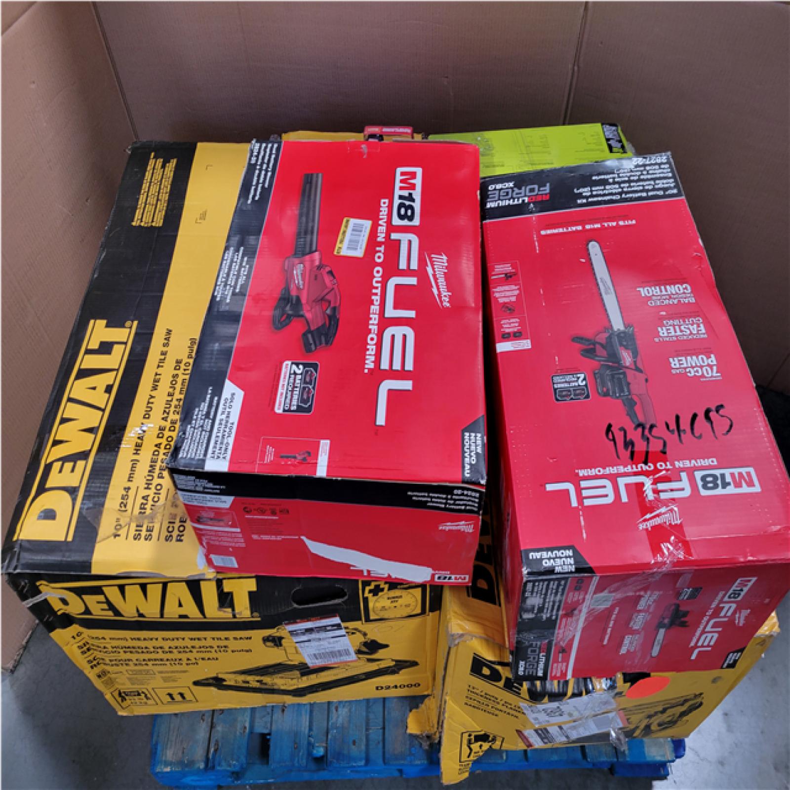 CALIFORNIA AS-IS TOOL PALLET