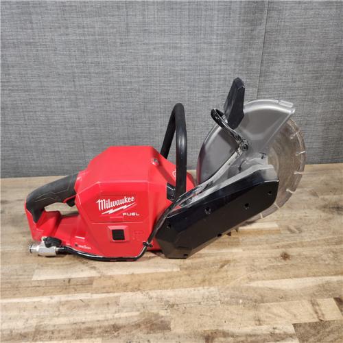 HOUSTON LOCATION - AS-IS Milwaukee FUEL ONE-KEY 18V Lithium-Ion Brushless Cordless 9 in. Cut Off Saw (Tool-Only)