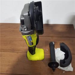 CALIFORNIA AS-IS RYOBI ONE+HP 18V BRUSHLESS 4-1/2 ANGLE GRINDER/CUT-OFF (TOOL ONLY)