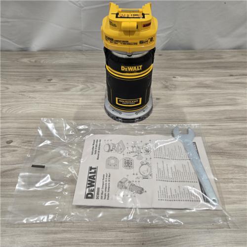 LIKE NEW! - Dewalt 20V MAX XR Brushless Cordless Compact Router (Tool Only)