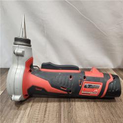 AS-IS- Milwaukee M12 12-Volt Lithium-Ion Cordless PEX Expansion Tool Kit with (2) 1.5 Ah Batteries  (3) Expansion Heads and Hard Case