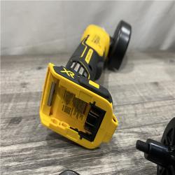 AS-IS DEWALT 20V MAX XR Cordless Brushless 4.5 in. Slide Switch Small Angle Grinder with Kickback Brake (Tool Only)