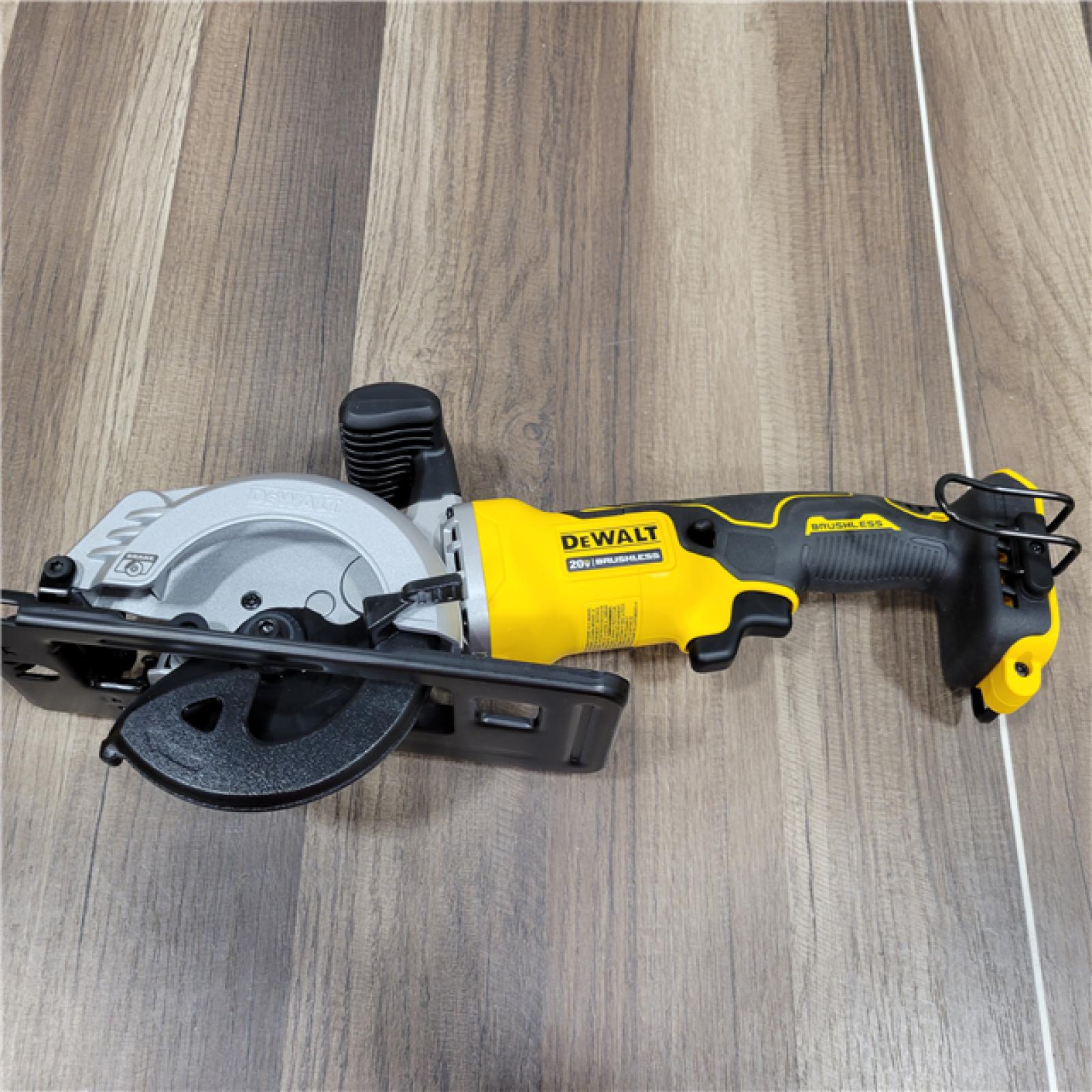 AS-IS DEWALT ATOMIC 20V MAX Cordless Brushless 4-1/2 in. Circular Saw (Tool Only)