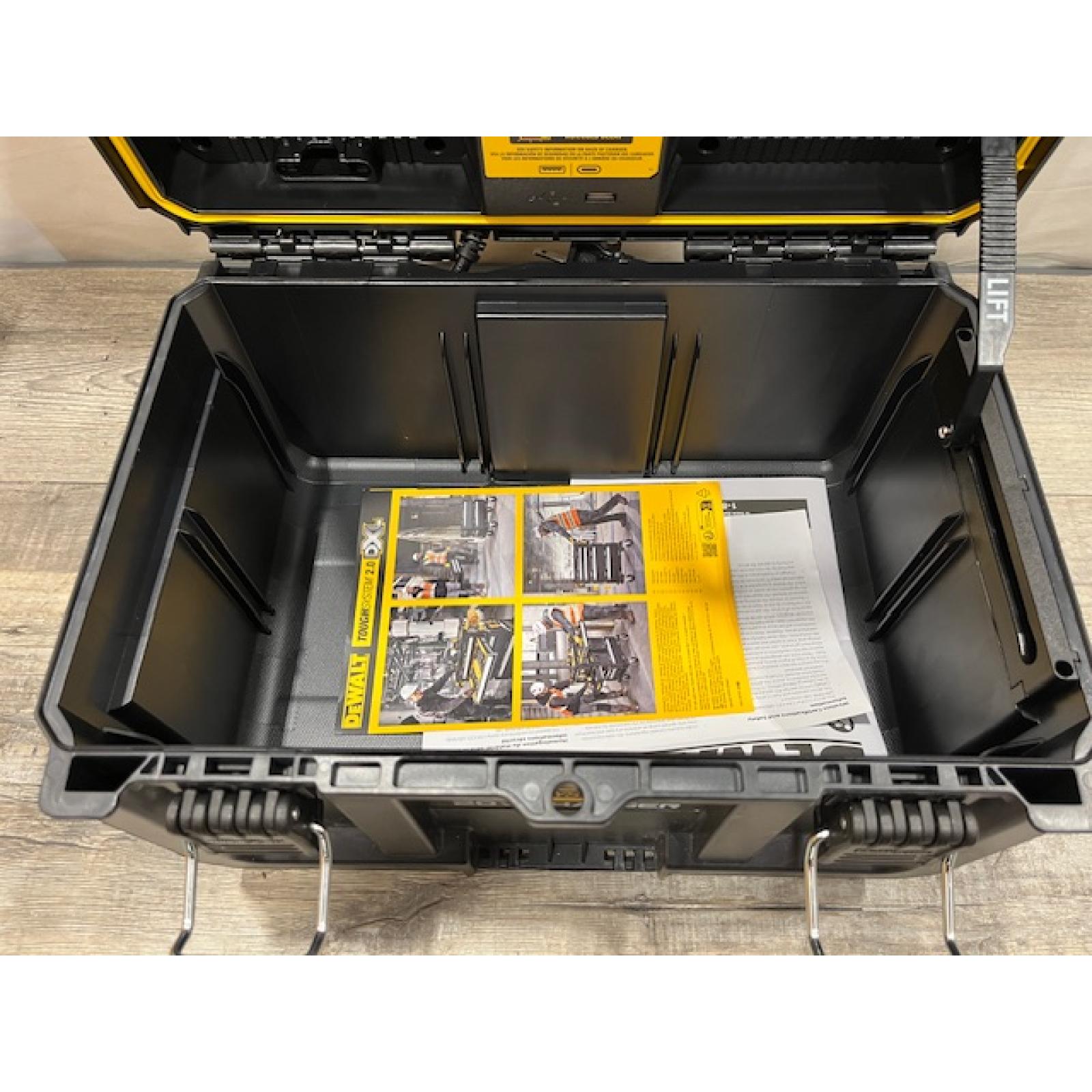 AS-IS DEWALT TOUGHSYSTEM 2.0 Charger Box