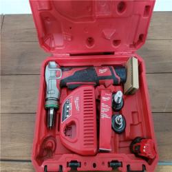 California AS-IS Milwaukee M12 PEX Expander Kit  Includes (2) Batteries  Charger & Hard Case