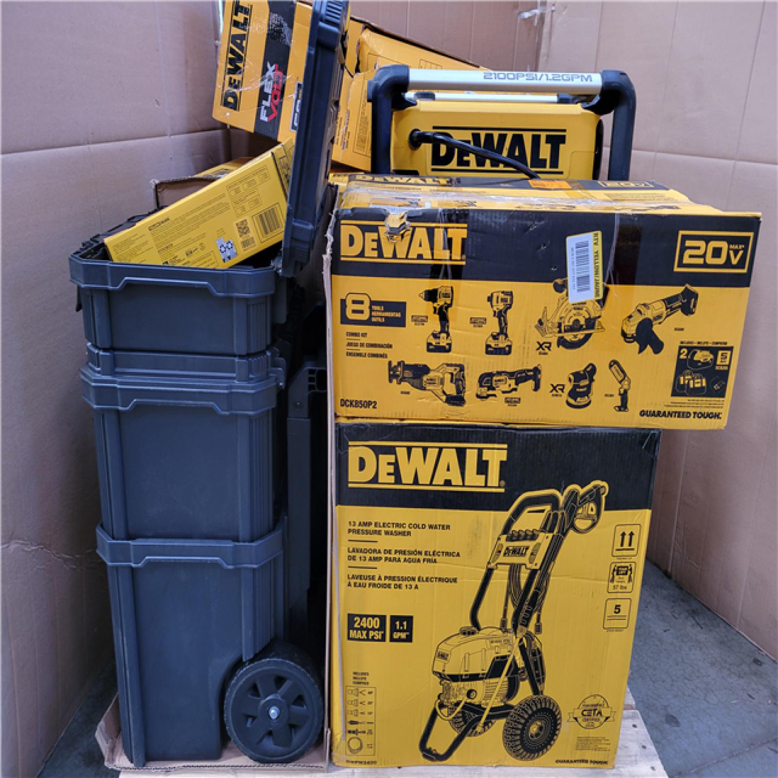 CALIFORNIA AS-IS TOOL PALLET