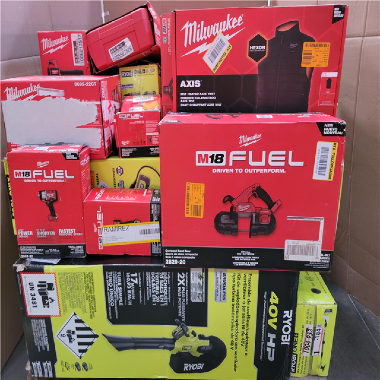 CALIFORNIA AS-IS TOOL PALLET