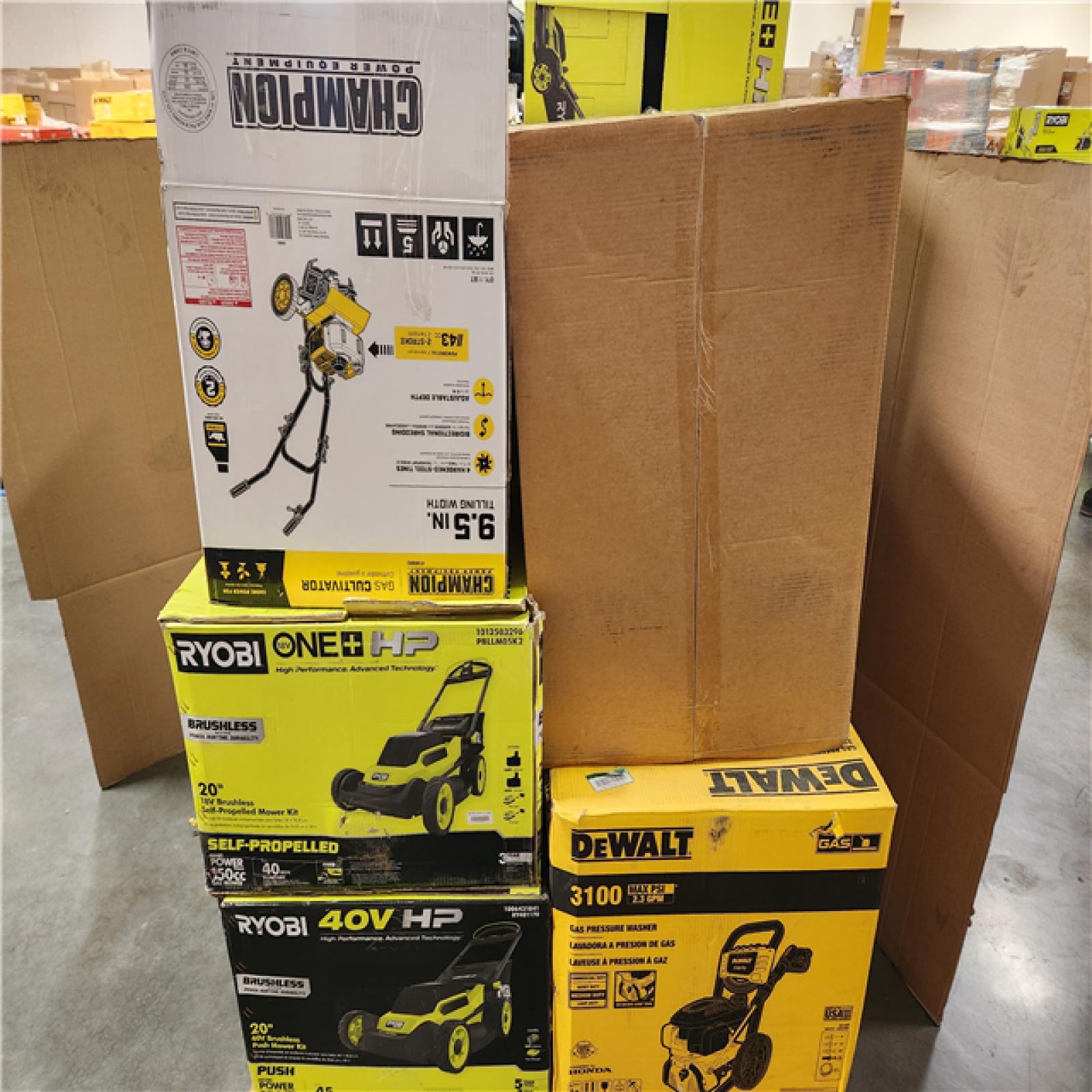 CALIFORNIA AS-IS OUTDOOR POWER EQUIPMENT
