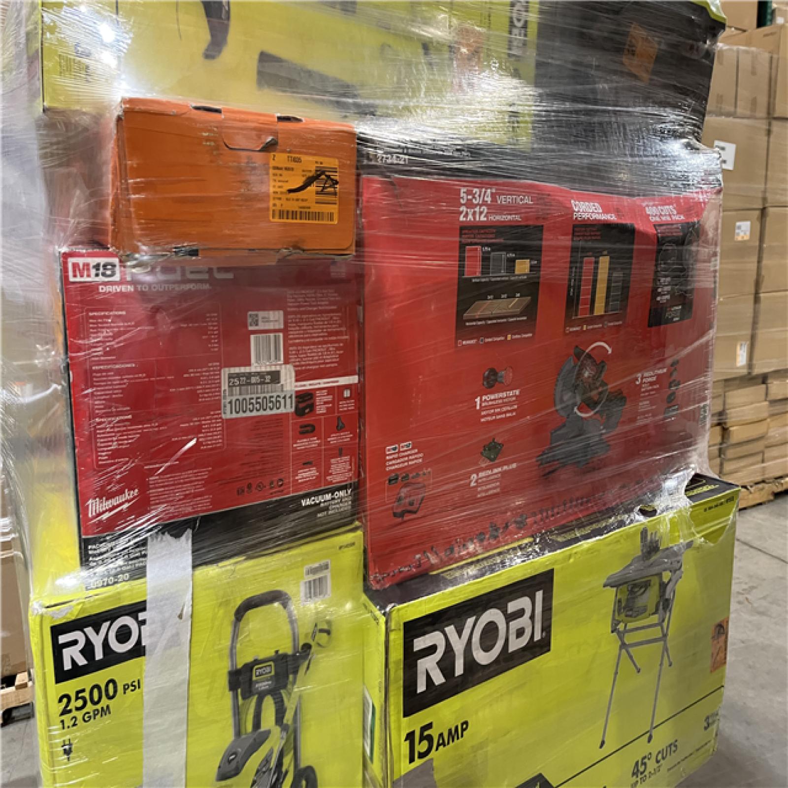 Dallas location- AS-IS TOOL PALLET