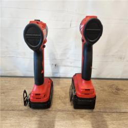 AS-IS- Milwaukee 18-Volt Lithium-Ion Brushless Cordless Compact Hammer Drill/Impact Combo Kit