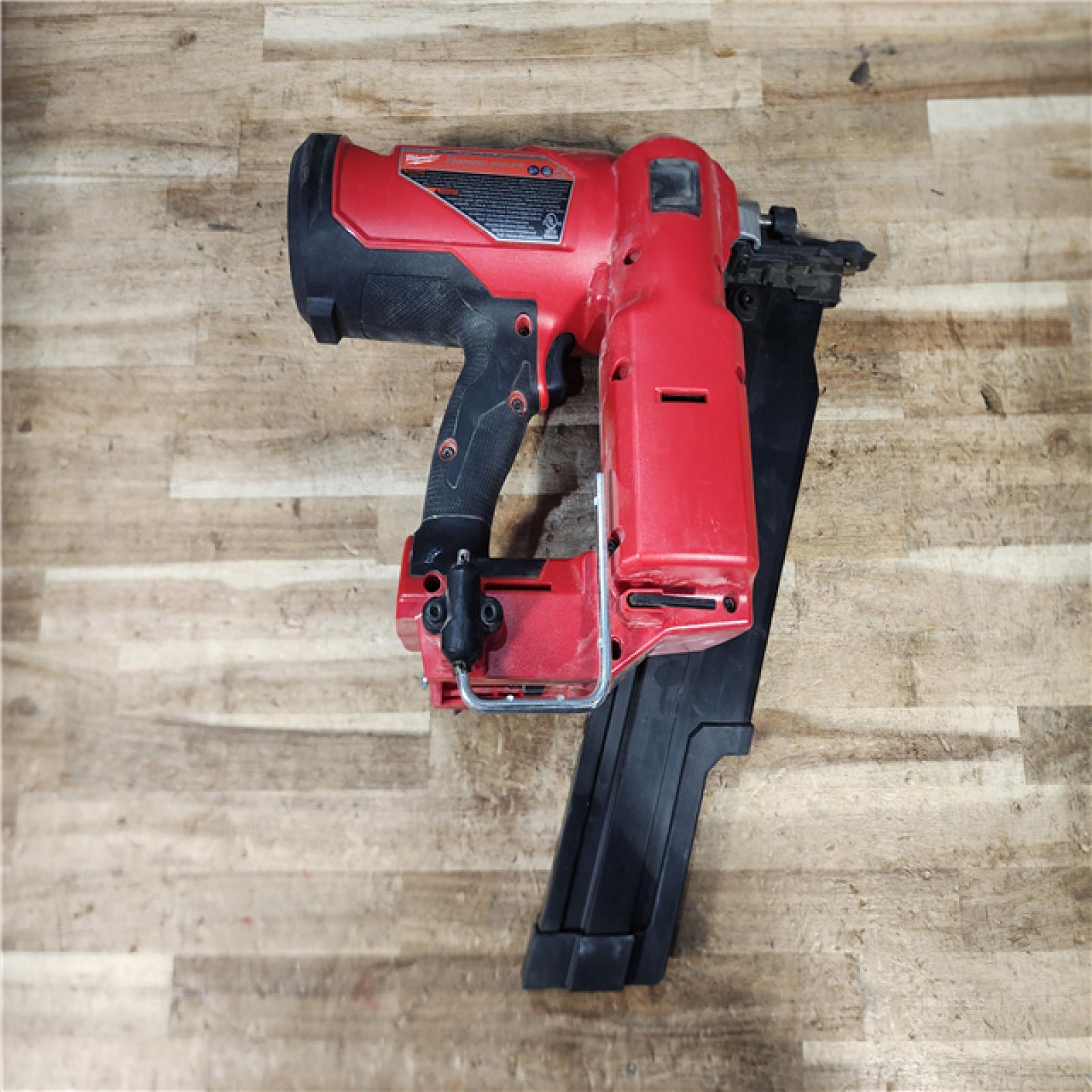 HOUSTON LOCATION - AS - IS Milwaukee FUEL 3-1/2 in. 18-Volt 21-Degree Lithium-Ion Brushless Cordless Framing Nailer (Tool-Only)