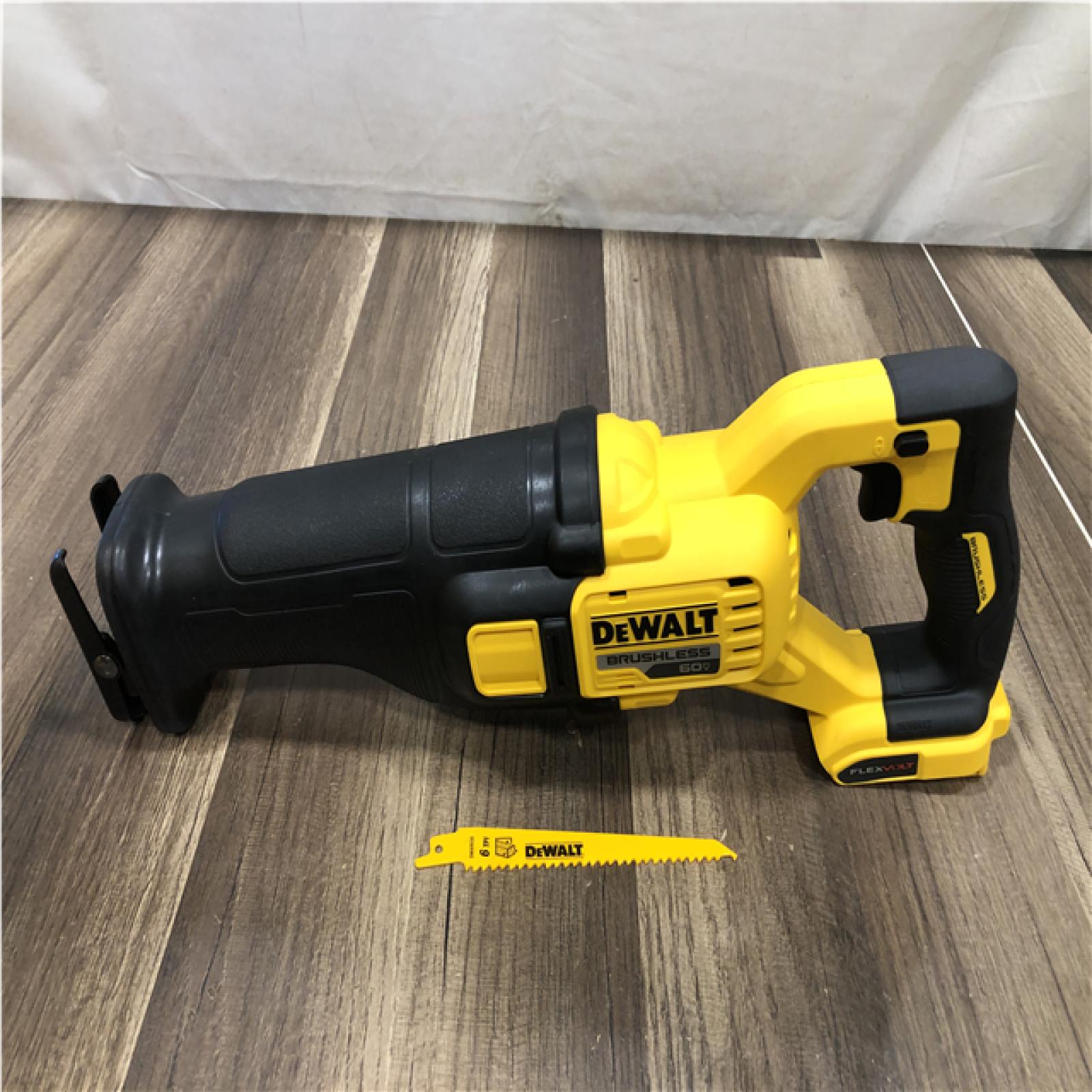 AS-IS DEWALT FLEXVOLT 60V MAX Cordless Brushless Reciprocating Saw (Tool Only)