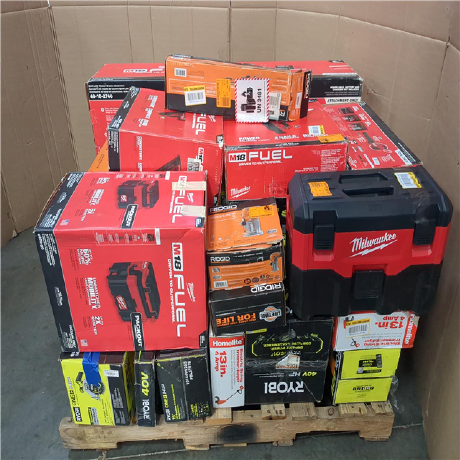 CALIFORNIA AS-IS TOOL PALLET