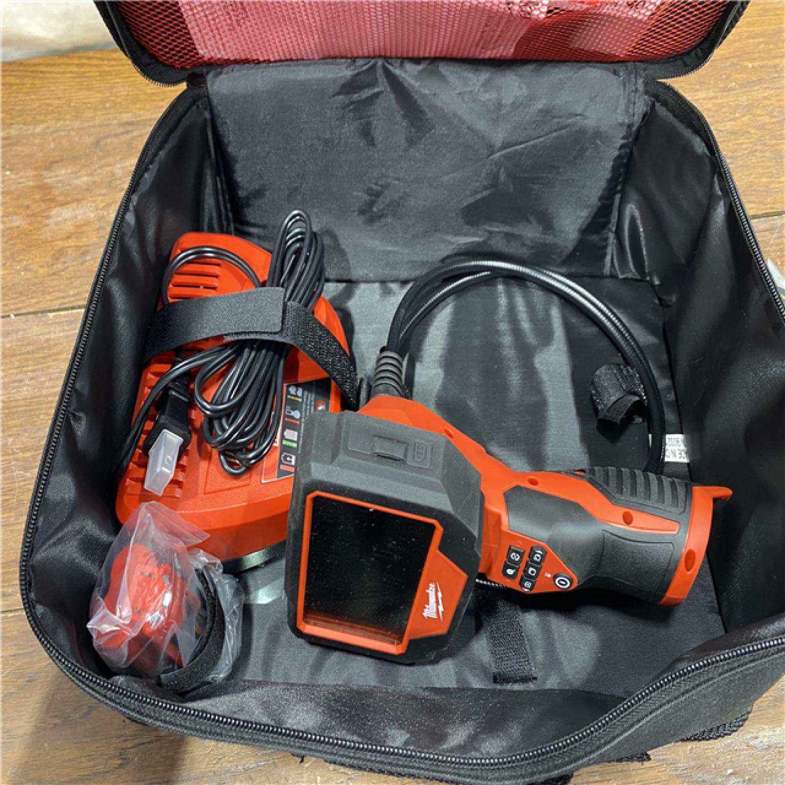 AS-IS MILWAUKEE M12 12V Lithium-Ion Cordless M-SPECTOR 360-Degree 4 Ft. Inspection Camera Kit