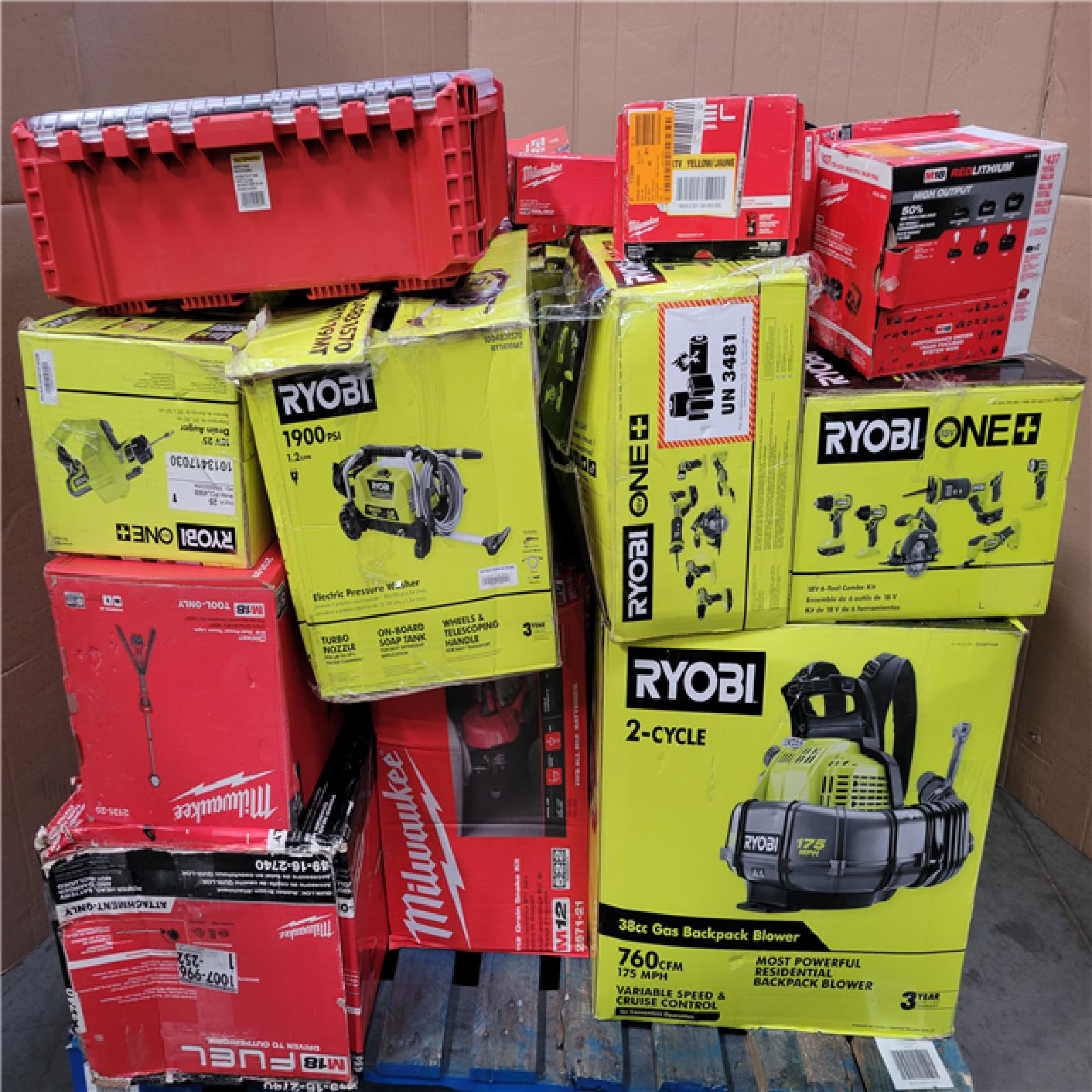 CALIFORNIA AS-IS TOOL PALLET