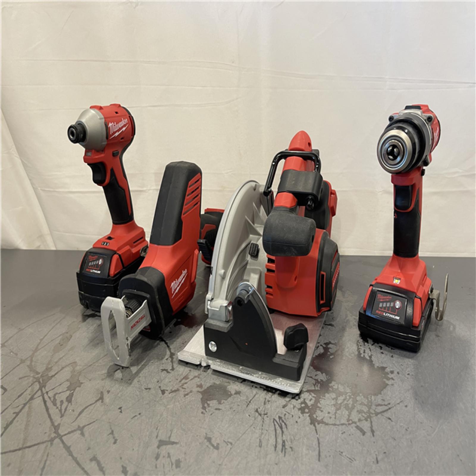 As-IS - Milwaukee M18 18-Volt Lithium-Ion Brushless Cordless Combo Kit