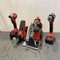 As-IS - Milwaukee M18 18-Volt Lithium-Ion Brushless Cordless Combo Kit