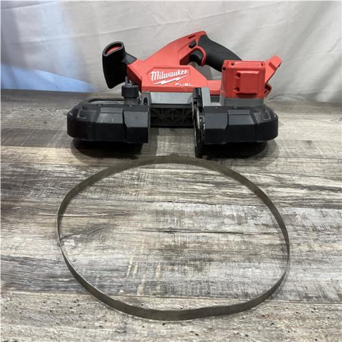 AS-IS Milwaukee FUEL 18V Lithium-Ion Brushless Cordless Compact Bandsaw (Tool-Only)