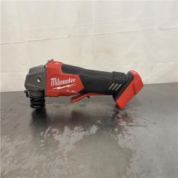 AS-IS- Milwaukee FUEL 18-Volt Lithium-Ion Brushless Cordless 4-1/2 in./5 in. Grinder W/Paddle Switch (Tool-Only)