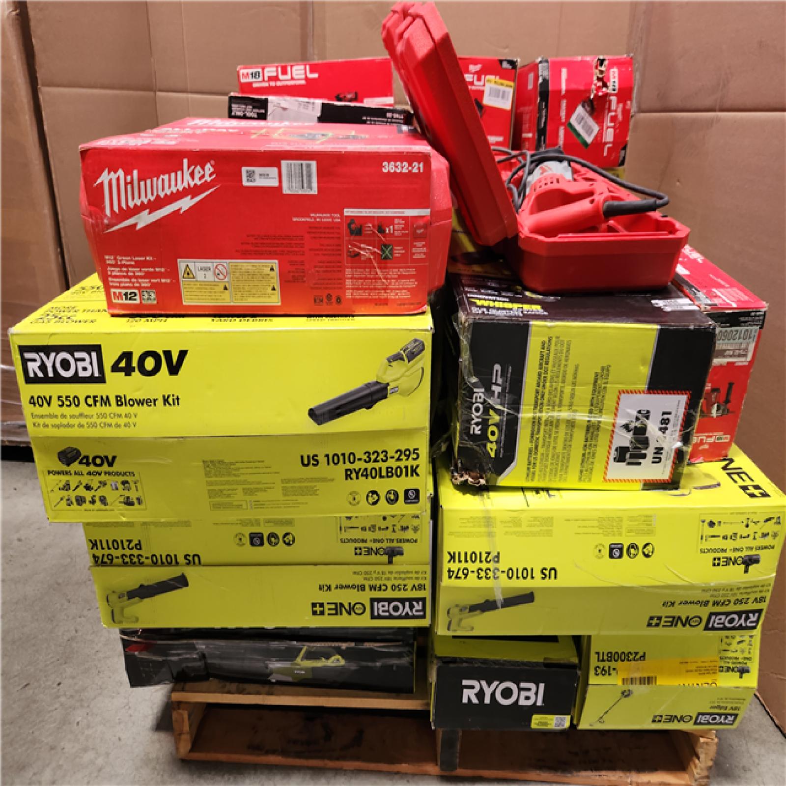 CALIFORNIA AS-IS TOOL PALLET