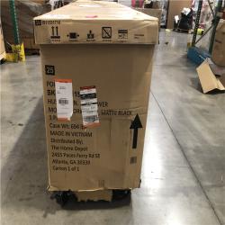 DALLAS LOCATION- AS-IS Husky 96 in. W x 24 in. D 16-Drawer Heavy-Duty Mobile Workbench with Stainless Steel Top in Matte Black