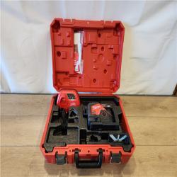 AS-IS- Milwaukee-M12 Green Beam Laser 360° 3-Plane Kit