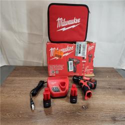 AS-IS Milwaukee Cordless Drill/Driver Kit