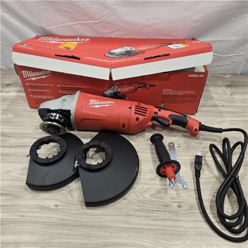 AS-IS Milwaukee 6088-30 - 9  120V 15A Corded Angle Grinder with Lock-on