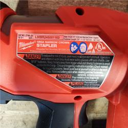 HOUSTON LOCATION - AS-IS MILWAUKEE FUEL 18V Cordless 18-Gauge 1/4 in. Narrow Crown Stapler (Tool-Only)