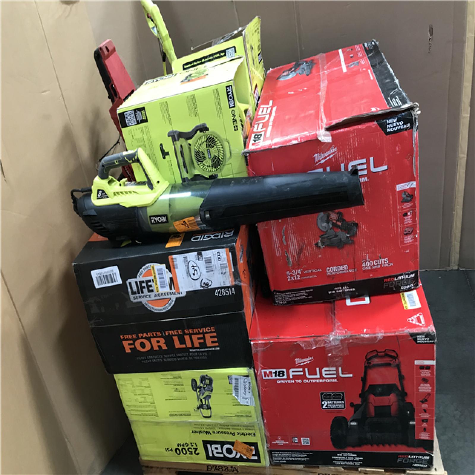 CALIFORNIA AS-IS TOOL PALLET