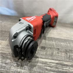 AS-IS Milwaukee 18V Lithium-Ion Brushless Cordless 4-1/2 in./5 in. Grinder w/Paddle Switch (Tool-Only)