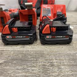 AS-IS Milwaukee 18V Lithium-Ion Brushless Cordless Compact Drill/Impact Combo Kit