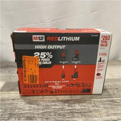 NEW - Milwaukee 12V Lithium-Ion XC High Output 5.0 Ah Battery Pack (2-Pack) Starter Kit with Charger