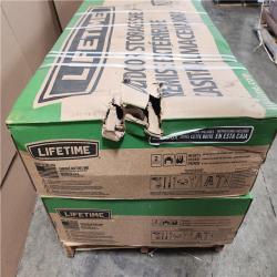 Phoenix Location AS-IS Lifetime 8 ft. W x 5 ft. D Modern Resin Shed (40 sq. ft.) (Complete)