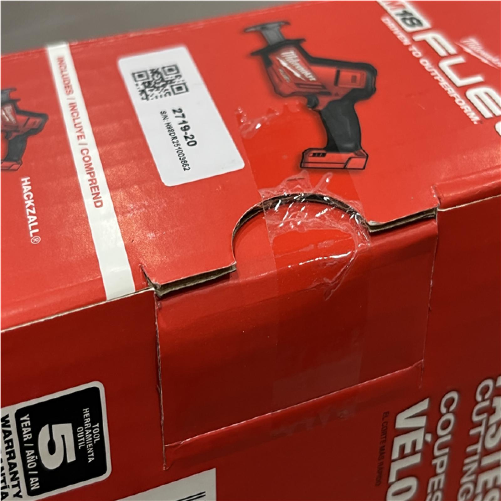 NEW - Milwaukee FUEL 18V Lithium-Ion Brushless Cordless HACKZALL Reciprocating Saw (Tool-Only)