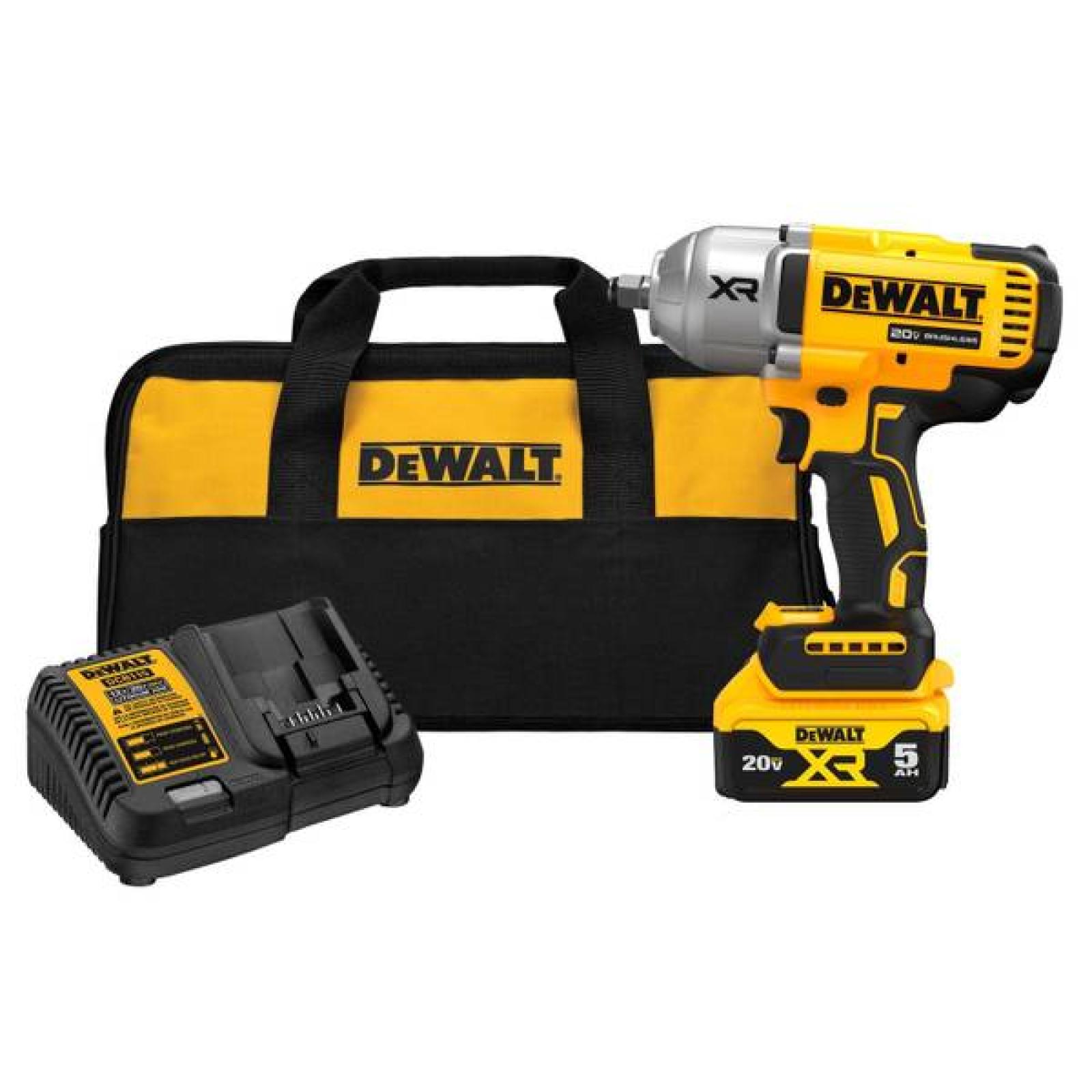 NEW - DEWALT 20V MAX Lithium-Ion Cordless 1/2 in. Impact Wrench Kit