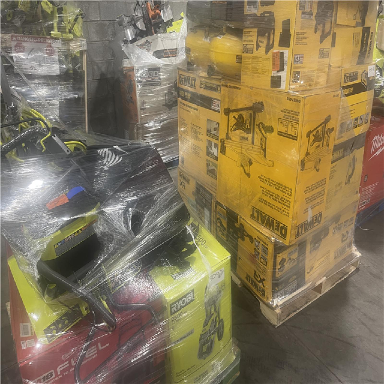 Pittston Location As-Is Power Tools Partial Truckload (10 pallets) 3090-B