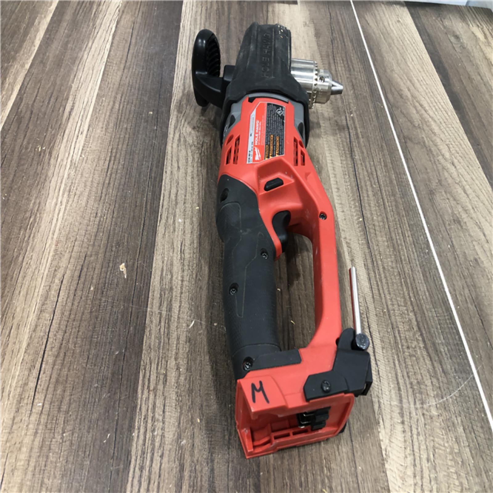 AS-IS Milwaukee FUEL GEN II 18V Lithium-Ion Brushless Cordless 1/2 in. Hole Hawg Right Angle Drill (Tool-Only)