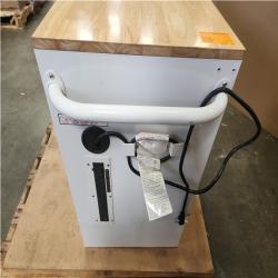 Phoenix LIKE NEW Husky Tool Storage 46 in. W x 18 in. D 9-Drawer Gloss White Mobile Workbench Cabinet