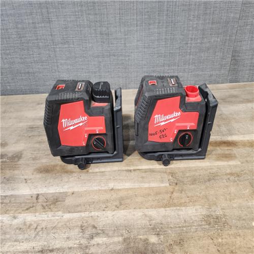 HOUSTON LOCATION - AS-IS MILWAUKEE 2 CROSSLINE LASER COMBO