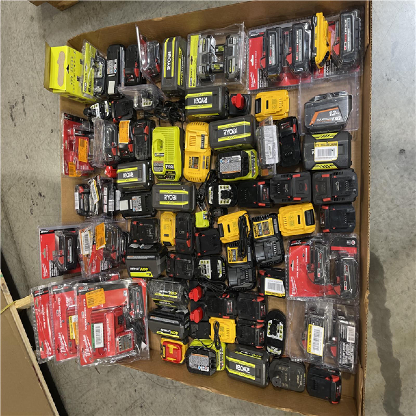 DALLAS LOCATION- AS IS- BATTERY PALLET